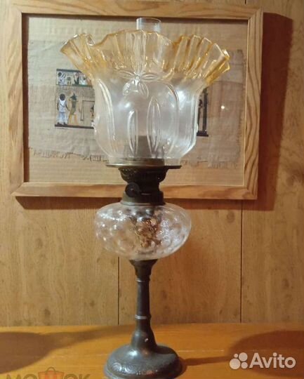 Настольная керосиновая лампа,Европа, 1950-60-е