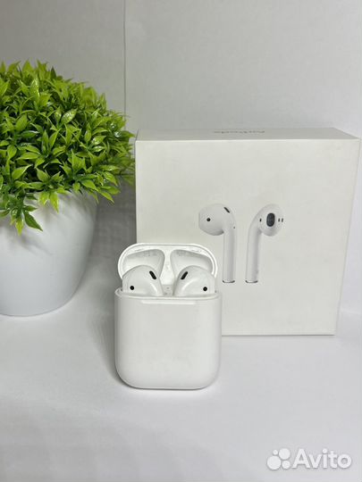 Беспроводные наушники apple airpods 2