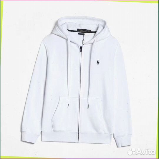 Zip худи Ralph Lauren (В наличи все цвета)