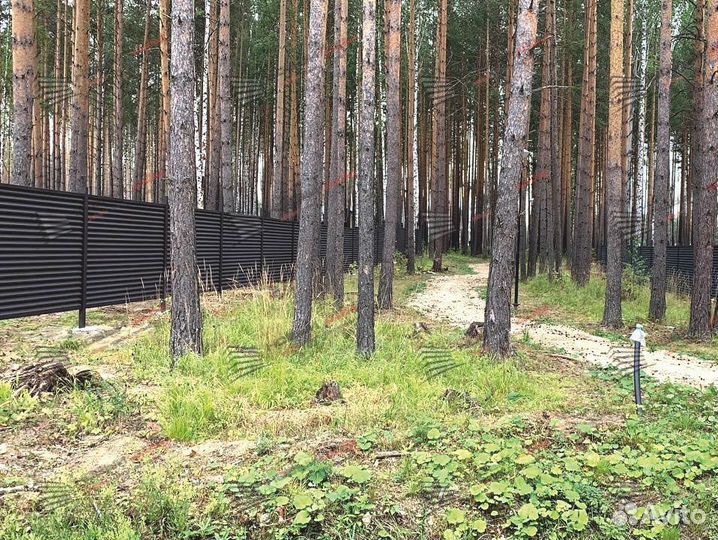 Забор жалюзи горизонтальный