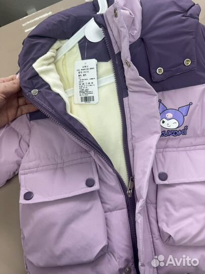 Куртка на девочку куроми 90