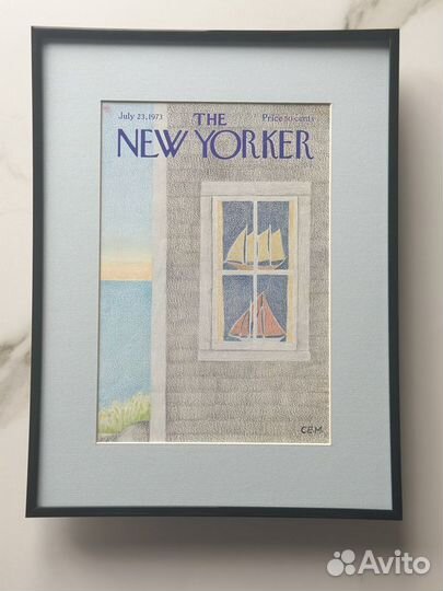 Обложка журнала The New Yorker 23 июля 1973