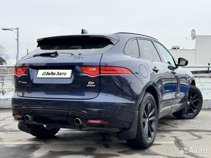 Jaguar F-Pace 3.0 AT, 2016, 185 000 км