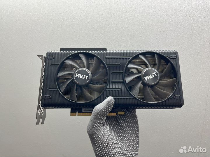 RTX 3060 Ti 8GB Palit Dual на пломбе