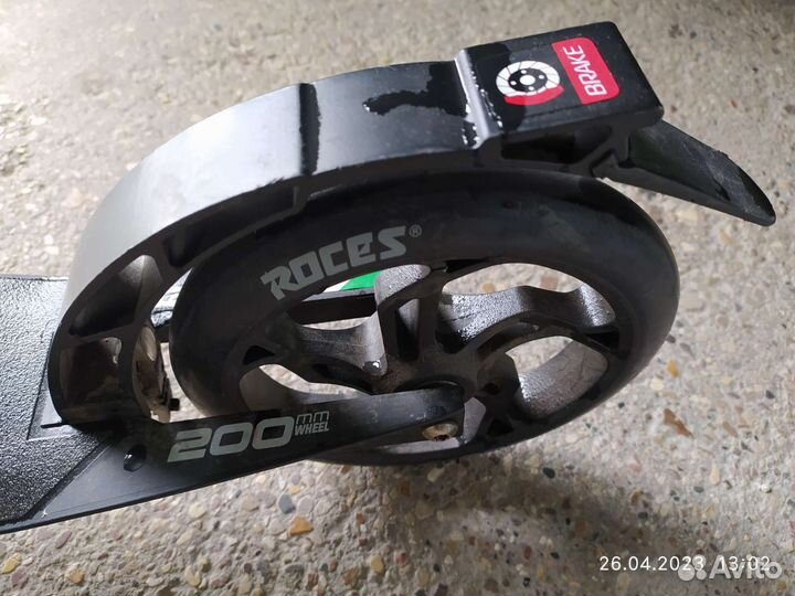 Самокат новый roces-200.взрослый 120 кг