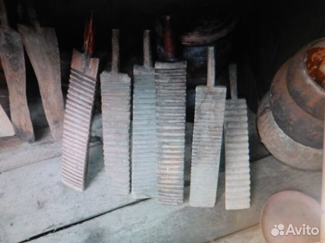 Старинный рубель-рубеля для глажки белья ри