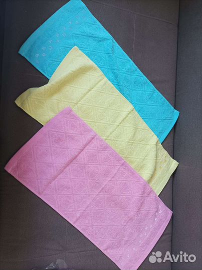 Махровые полотенца новые