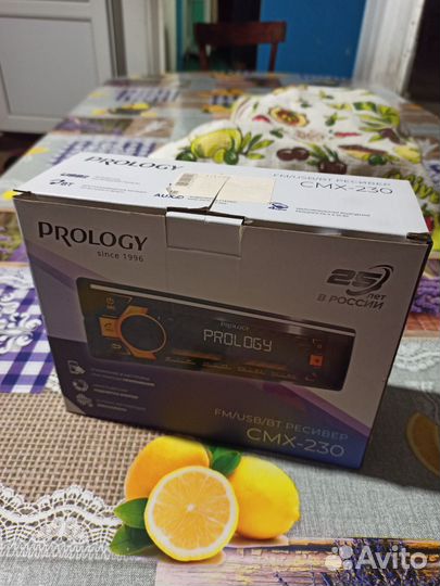 Магнитола Prology cmx230 новая