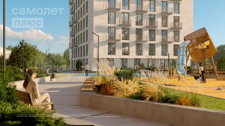 2-к. квартира, 34,1 м², 16/20 эт.