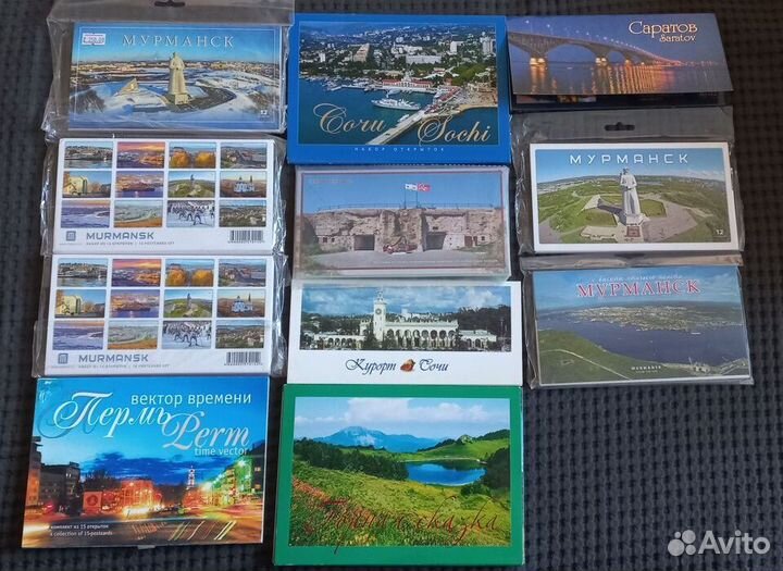 Открытки наборы с видами городов