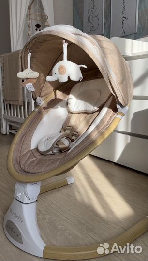 Детские электрокачели amarobaby качели шезлонг