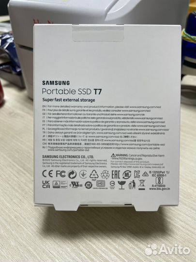 Внешний SSD Samsung T7 500GB