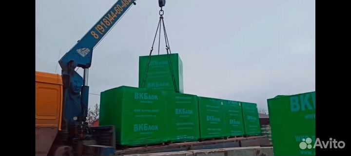 Газоблок 375х200х640