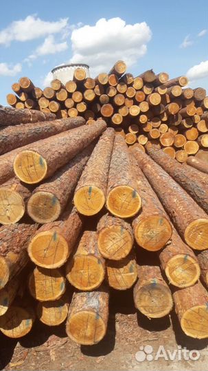 Оцилиндрованное бревно