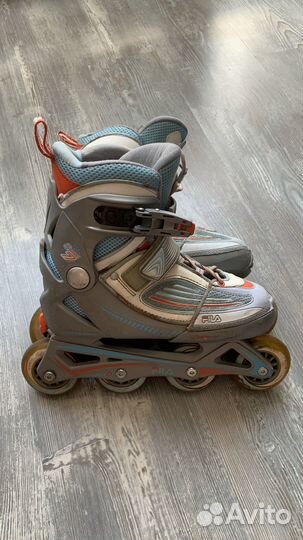 Роликовые коньки Fila x-one 7 раздвижные р-р 35-38