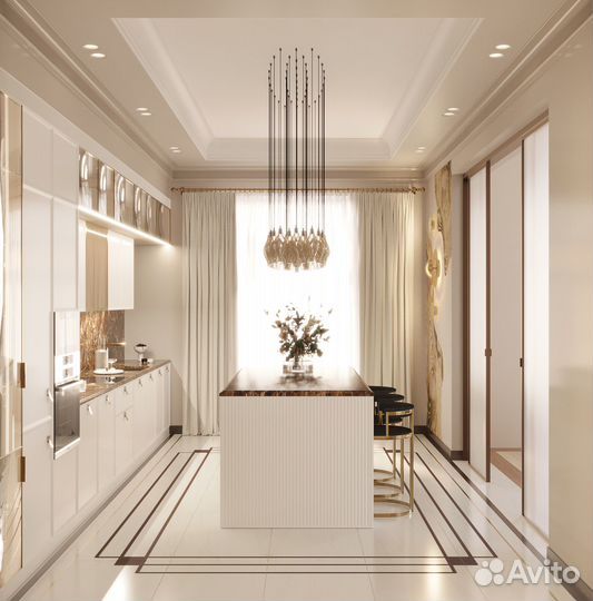 3d визуализация интерьера