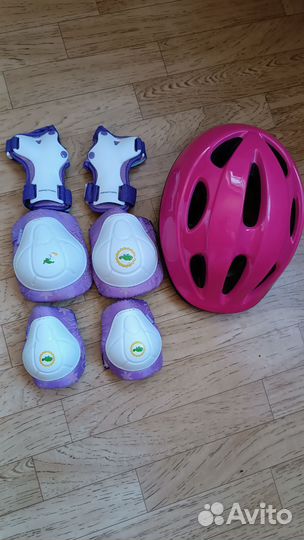 Набор детской защитной экипировки Reaction и шлем