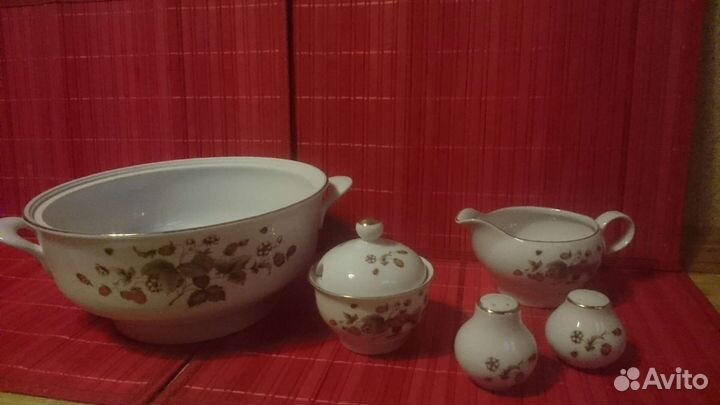 Супница соусники солонки гдр