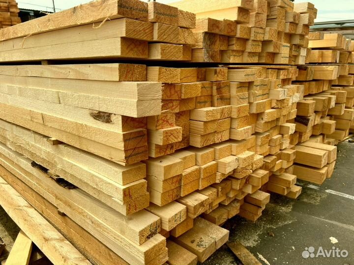 Доска обрезная 50х200х6000мм 1 сорт ГОСТ