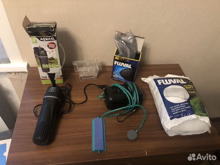 Аквариум, фильтры, удобрения, компрессор, AquaSafe