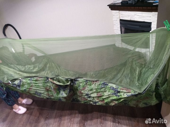 Гамак с москитной сеткой