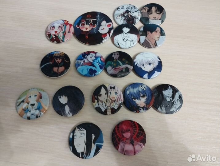 Аниме значки