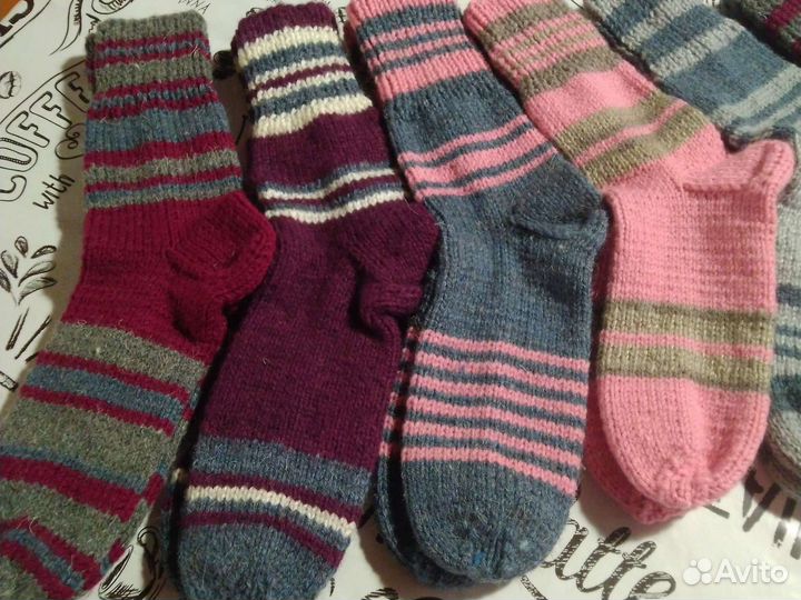 Носки вязаные ручной работы
