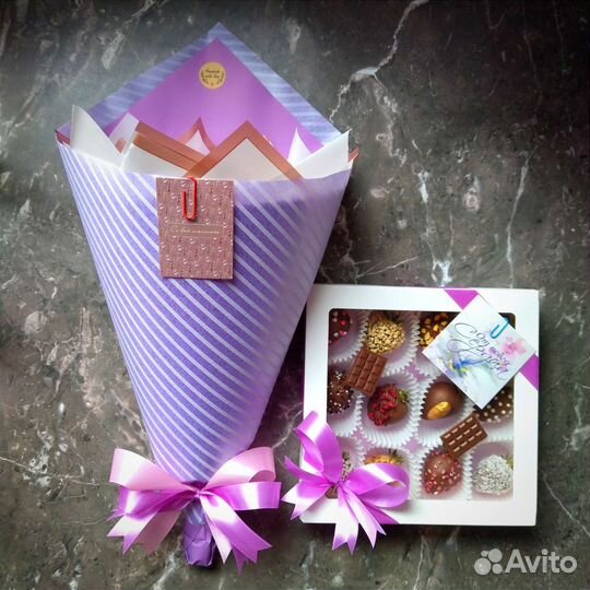 Букет из бельгийского шоколада на подарок