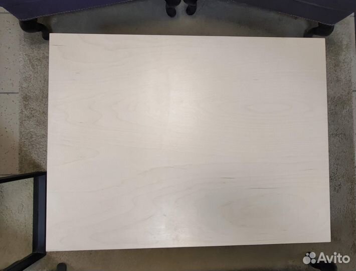 Столик журнальный Лофт (фанера, металл)