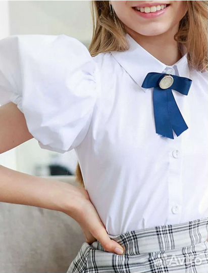 Блузка школьная новая р146-152