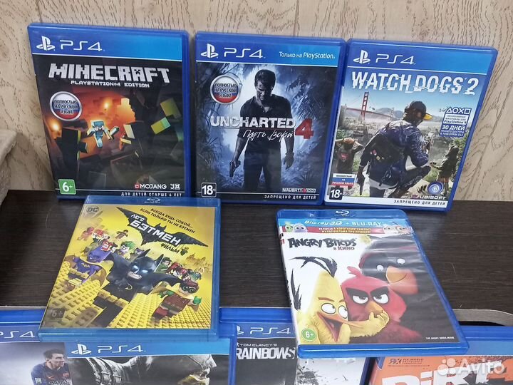 Диски игры для ps4