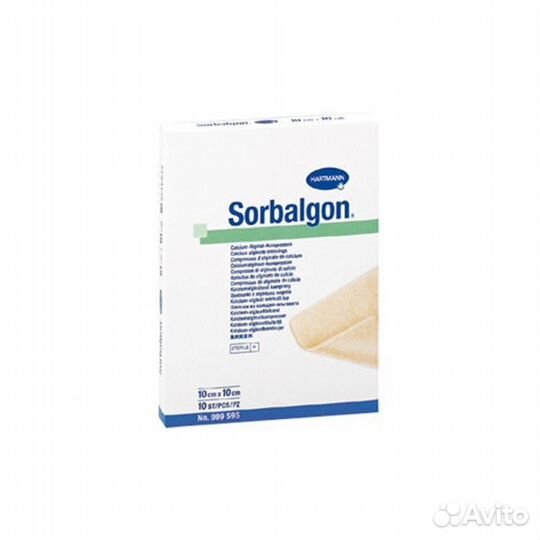 Пластырь Сорбалгон (Sorbalgon) 10х10 см