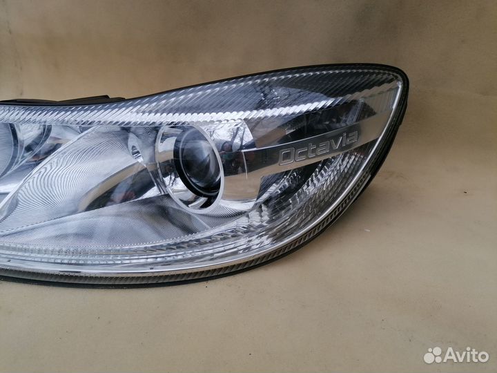 Фара skoda octavia a5 рейсталинг