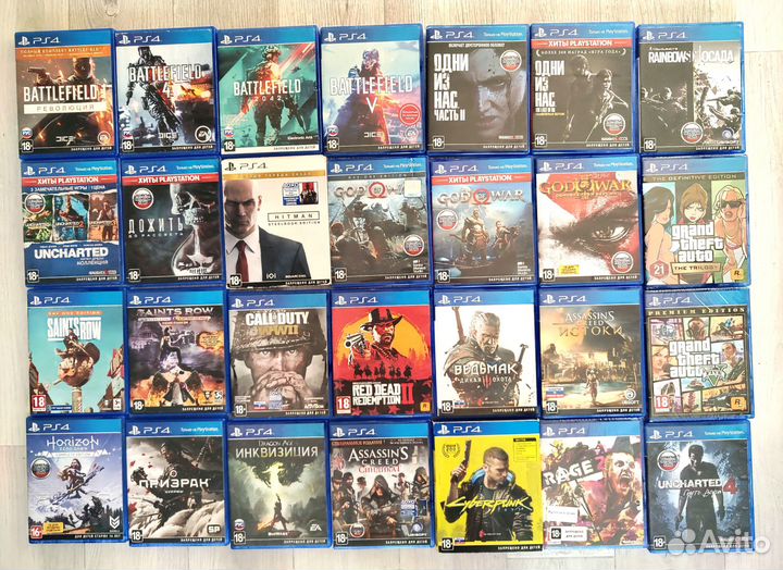 Диски на ps4 Стрелялки