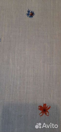 Скатерть льняная и 6 салфеток