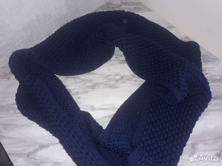 Комплект шапка и снуд для девочки