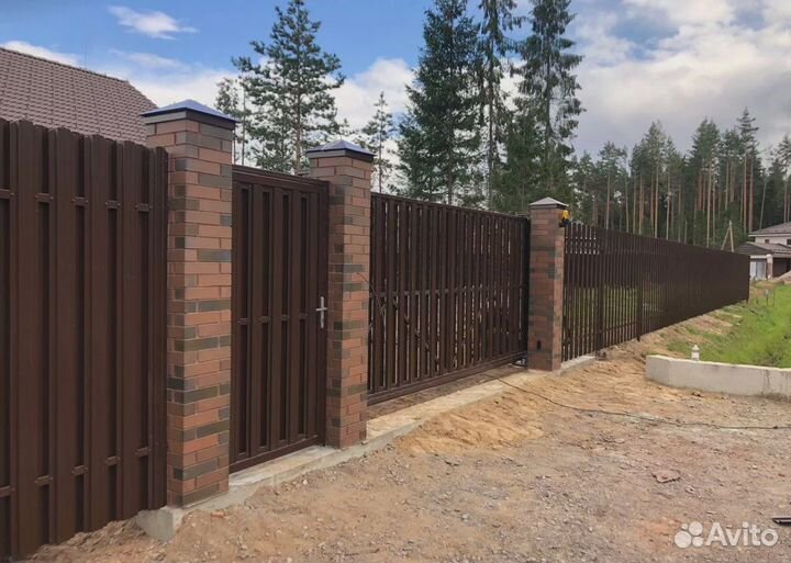 Металлический штакетник