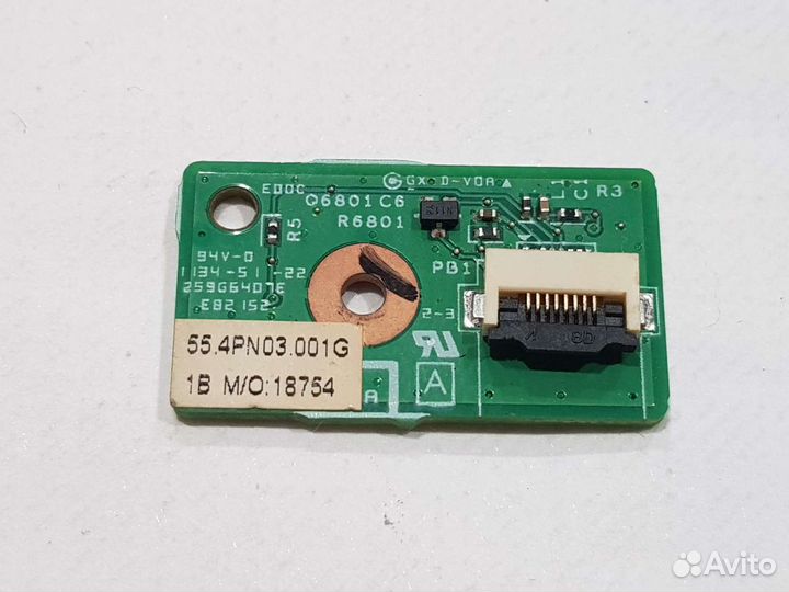 Плата включения ноутбука Lenovo B570, B575