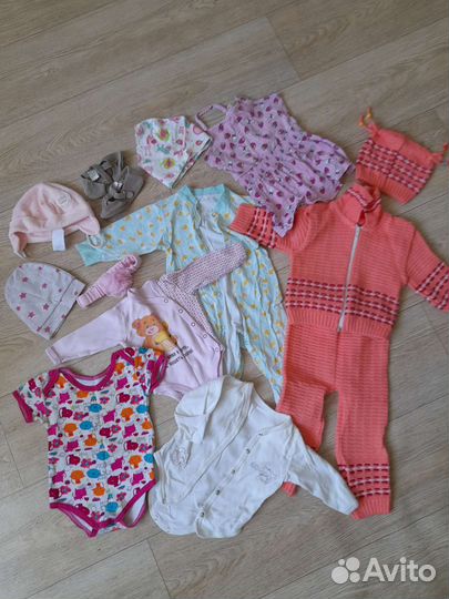 Вещи пакетом на девочку