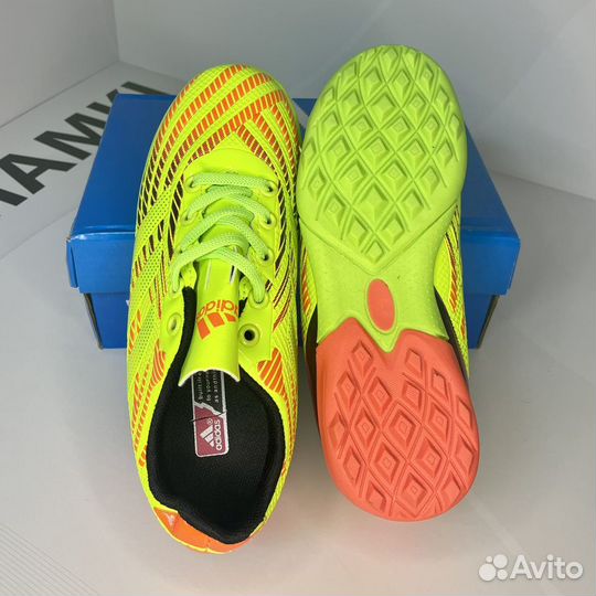 Бутсы футбольные грунтовки Adidas Адидас 32-37