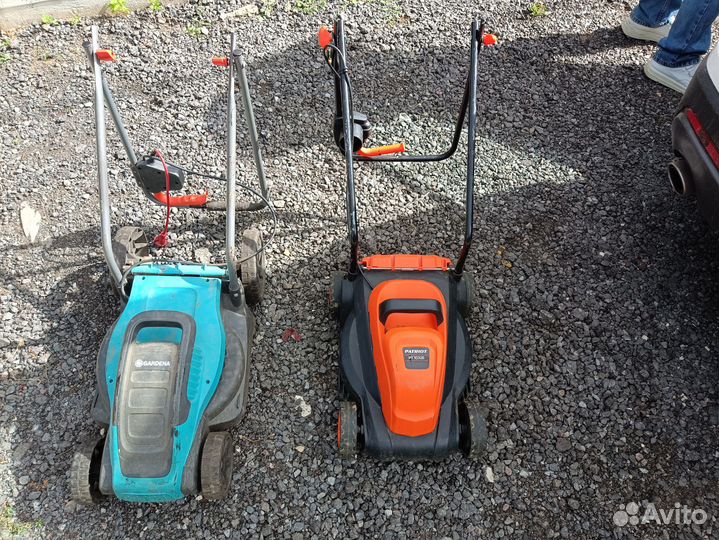 Газонокосилка электрическая на запчасти