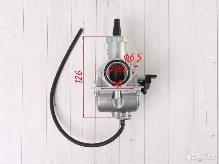 Карбюратор mikuni VM26 на питбайк