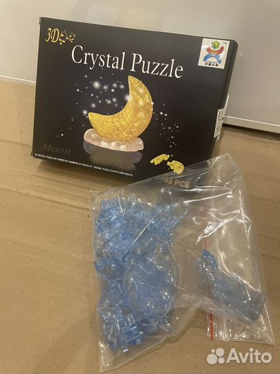 Пазл 3D луна