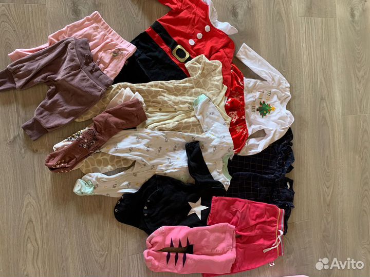 Пакет вещей на девочку 3-6 месяцев