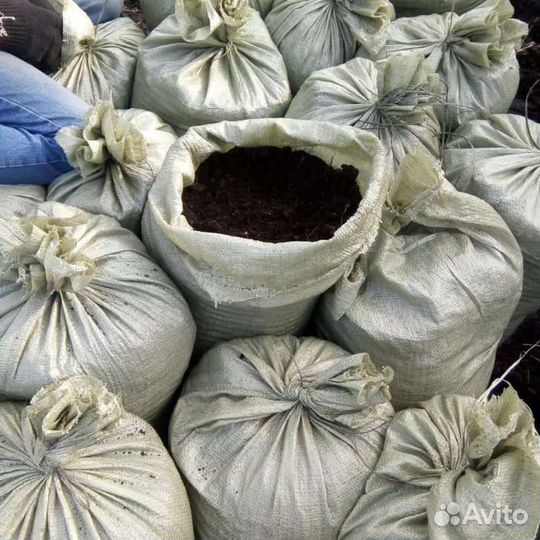 Чернозем в мешках