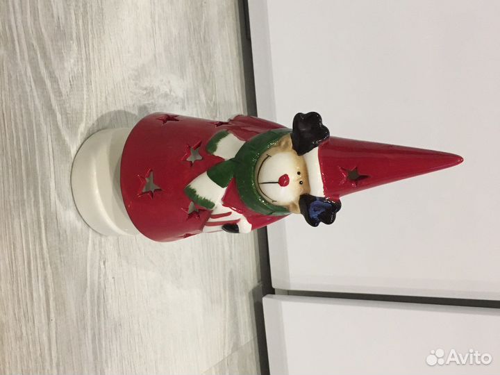 Новогодний сувенир (подсвечник)