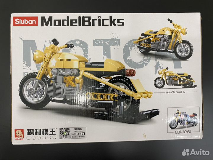 Мотоцикл M38-B0959: аналог lego