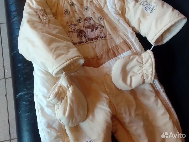 Весенний комбинезон 80