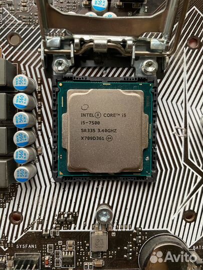 Процессор intel core i5 7500 Lga 1151