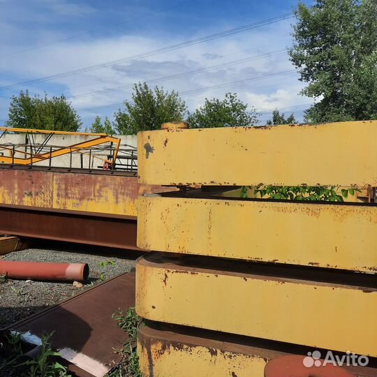 Кран козловой 2-х консольный кк-20-25-9